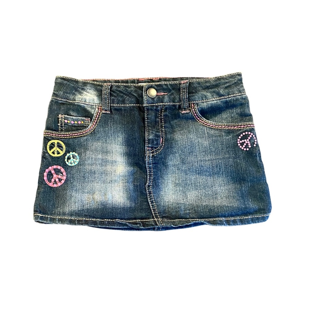 Girls Denim Skirt 7/8